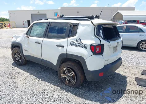 2018 Jeep Renegade Sport 4X4 from USA, damaged, VIN ZACCJBAB0JPJ50673